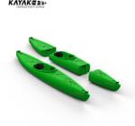 Kayak Innovations Caiac modular KAYAK INNOVATIONS NATSEQ Solo Green, 409cm (NATSEQ.Solo.Green)