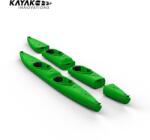 Kayak Innovations Caiac modular KAYAK INNOVATIONS NATSEQ Tandem Green, 560cm (NATSEQ.Tandem.Green)