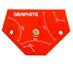 GRAPHITE Vinclu magnetic pentru sudara 64x95x14mm Graphite 56H904 (56H904) Vinclu