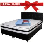  Saltea ortopedica, Memory Foam Crin, 140x190x25cm, fermitate tare, cu spuma poliuretanica, memory foam 5 cm, sistem de aerisire perimetral, Salt Confort