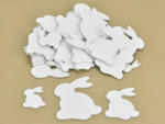  Fa fehér duci nyulak vegyes méret 30db/csomag (CCR4391)