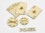  Natúr fa - Poker csomag 5db/cs (CCR6256)