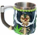 Tole 10 Imperial Cana Medievala Snake & Skull 11cm 400ml decorat 360grade Tole 10 Imperial 39400