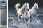 NORIMPEX - Puzzle Pictura cu diamant: Galloping Whites 30x40cm - 1 - 39 piese