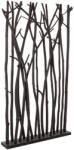 Bizzotto Paravan decorativ lemn negru Aili 100 cm x 18.5 cm x 180 h (0680479deco)