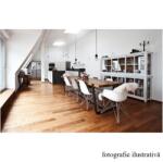  Scaun polipropilena alb/crom, FEMAN 3 NEW