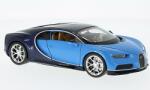 Welly Bugatti Chiron 2016 Blue scala 1/24 1/43 (22742)