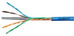 Schrack Cablu U/UTP Cat. 6, 4x2xAWG23/1, 300MHz, PVC, Eca, albastru, lungime 305m SCHRACK (HSKU423P13)