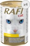RAFI Classic macskaeledel mártásban, szárnyas, 4 x 415 g
