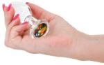 NS Novelties Dop Anal Cu Bijuterie Crystal Desires Rainbow Gem, Medium, 8 Cm