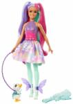 Mattel Barbie: A Touch of Magic tündér baba rózsaszín-lila ruhában (HLC35) - jateknet