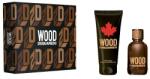 Dsquared2 Wood Pour Homme SET: edt 100ml + tusfürdő gél 150ml férfi parfüm