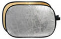  2in1 Arany & Ezüst Derítőlap -Fotós Refklektor és Derítő háttér (60x90cm)