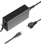  Univerzális USB-C Type-C 15-20V/3-4.5A 90W PD 3.0 fekete notebook/laptop hálózati töltő/adapter (USBCET90W)
