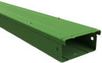 Basor Electric Basor ( 2/0151 ) vízzáró fém kábelcsatorna (CT GSP) 40X80X3000 mm (M x SZ x H) ( FSP / GSP ) RAL 6011 (zöld) szalaghorganyzott acél, epoxi bevonattal ( BASORCANAL ) Basor 200151 (200151)