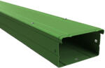 Basor Electric Basor ( 2/0157 ) vízzáró fém kábelcsatorna (CT GSP) 100X300X3000 mm (M x SZ x H) ( FSP / GSP ) RAL 6011 (zöld) szalaghorganyzott acél, epoxi bevonattal ( BASORCANAL ) Basor 200157 (200157)