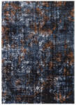  FLAME L, kék-barna absztrakt mintás szőnyeg 160 x 230 cm