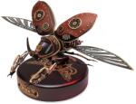 Rokr Puzzle 3D mecanic, Gandacul rinocer bionic, ROKR, metal si plastic, 156 piese
