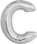 Amscan Balon din folie litera C, argintiu 86 cm