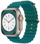 Matrix Curea Ceas Smartwatch Pentru Apple Watch 1/2/3/4/5/6/7/8/SE/SE 2/Ultra (42/44/45/49mm), Matrix, Verde (MWEH6)