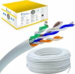 Extralink UTP CAT5e Installációs kábel 305m - Fehér (EX.31421)