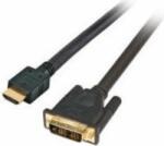 EFB-Elektronik HighSpeed HDMI - DVI-D kábel 1m - Fekete (K5432SW.1)
