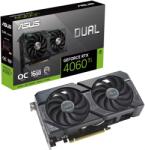 ASUS GeForce RTX 4060 Ti Dual OC 16GB GDDR6 (DUAL-RTX4060TI-O16G/90YV0JH0-M0NA00) Videokártya