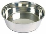 TRIXIE Bol pentru caine, din metal cu baza din cauciuc 0.5 l/14cm