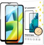 Wozinsky Nokia C20/C10 üvegfólia Wozinsky Full Glue 9H fekete kerettel tokbarát