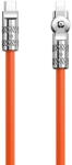 Dudao Angled cable USB-C - Lightning 30W 1m rotation 180° Dudao - orange - vexio