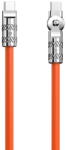 Dudao Angled cable USB C - USB C 120W 1m rotation 180° Dudao - orange - vexio