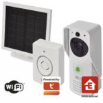 EMOS GoSmart Vezeték nélküli akkumulátoros video kaputelefon IP-09D wifivel és napelemmel (EM H4030)