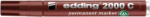 edding Alkoholos marker, 1, 5-3 mm, kúpos, EDDING 2000, barna (TED2000B) (7580107011)