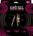 Ernie Ball Instrument and Headphone Cable Negru 5, 49 m Drept - Oblic (P06411)