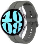  Curea din SILICON pentru Samsung Galaxy Watch 6 Classic (47mm / 43mm) și Watch 6 (44mm / 40mm) gri închis
