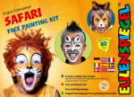 Eulenspiegel - 8 színű SAFARI Állatos arcfesték készlet