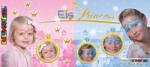 Eulenspiegel arcfesték - 10 színű + 2 glitter paletta - Ice Princess
