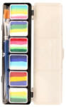 PXP Professional Colours PXP 6x6 gramm "egymozdulat" csíkos paletta 6-os lapos ecsettel 43687