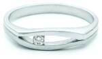 SAVICKI Inel de logodnă SAVICKI: aur alb, diamant - savicki - 4 159,00 RON