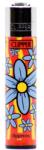  Clipper Classic Flowers öngyújtó (orange/blue) (FZ-FWOB)