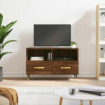 vidaXL barna tölgyszínű szerelt fa TV-szekrény 80 x 36 x 50 cm (828955)