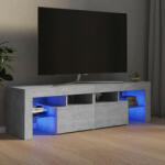 vidaXL betonszürke TV-szekrény LED-lámpákkal 140 x 36, 5 x 40 cm (804368)