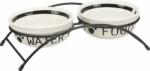 TRIXIE Boluri ceramice pe stand 2.6 l/ dia. 25 cm