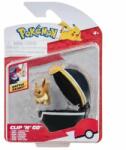 Pokémon Figurina in bila Clip N Go Pokemon S2 - Eevee si Luxury Ball Figurina