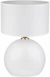TK Lighting 5078 | Palla-TK Tk Lighting asztali lámpa 50cm kapcsoló 1x E27 fehér, arany (5078)