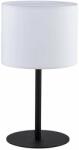TK Lighting 5096 | Rondo-TK Tk Lighting asztali lámpa 37cm kapcsoló 1x E27 fehér (5096)