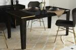 Sofahouse Design étkezőasztal Sakeena 145 cm fekete