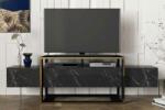 Sofahouse Design TV asztal Olivera 160 cm fekete