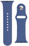 gigapack Pótszíj (egyedi méret, szilikon, állítható, fém kapocs) SÖTÉTKÉK Apple Watch Series 8 45mm, Apple Watch Series 4 44mm, Apple Watch Series 3 42mm, Apple Watch Ultra 49mm, Apple Watch Series 7 (GP-14275