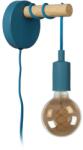 Lucide Pola kék-barna gyerek fali lámpa (LUC-08227/01/35) E27 1 izzós IP20 (08227/01/35)